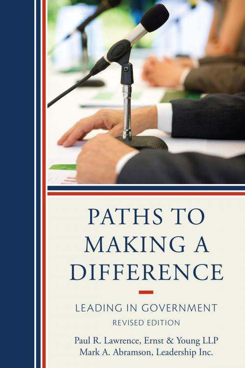 Cover of the book Paths to Making a Difference by Mark A. Abramson, Paul R. Lawrence, Rowman & Littlefield Publishers