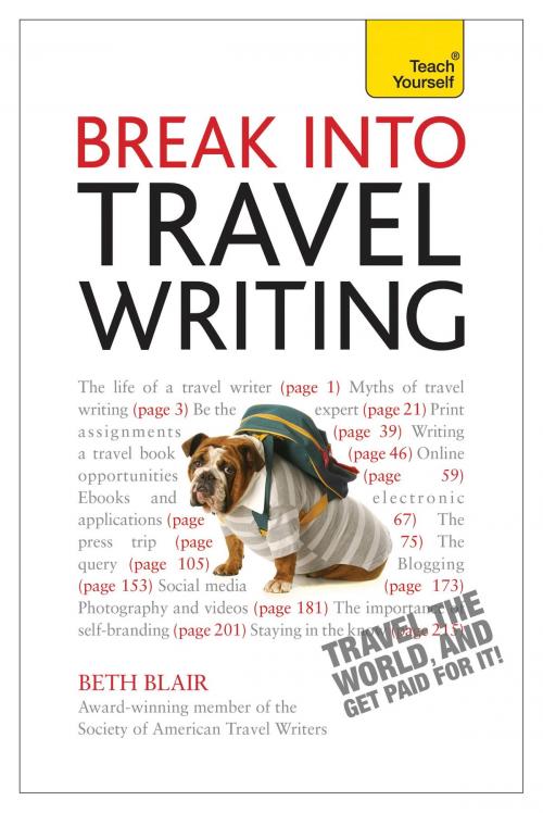Cover of the book Break Into Travel Writing: Teach Yourself Ebook Epub by Beth Blair, John Murray Press