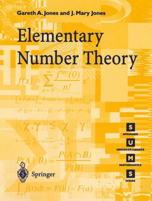 Cover of the book Elementary Number Theory by Gareth A. Jones, Josephine M. Jones, Springer London
