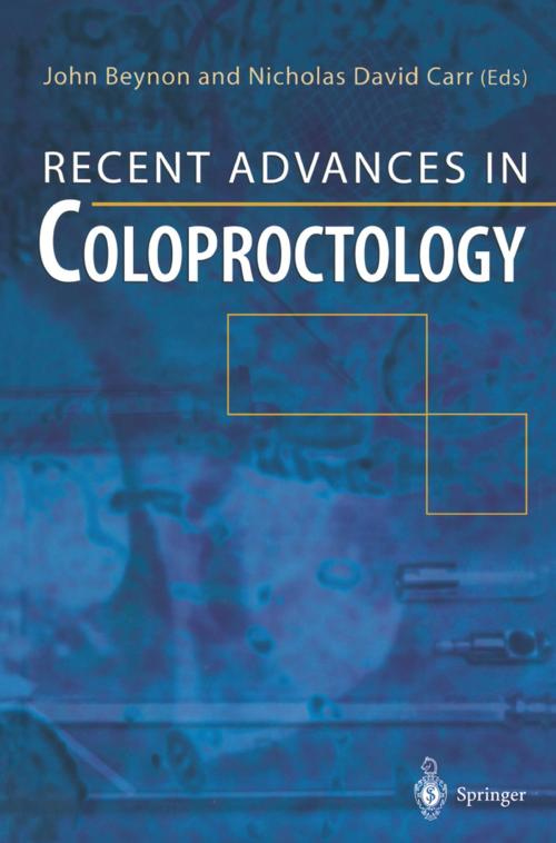 Cover of the book Recent Advances in Coloproctology by , Springer London
