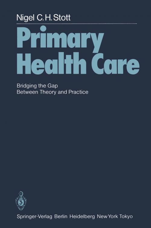Cover of the book Primary Health Care by N.C.H. Stott, Springer London