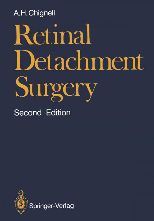 Cover of the book Retinal Detachment Surgery by Anthony H. Chignell, Springer London