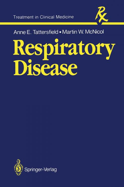 Cover of the book Respiratory Disease by Anne E. Tattersfield, Martin W. McNicol, Springer London