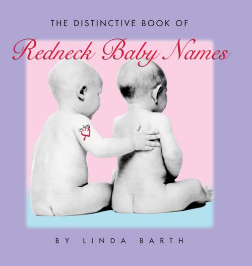 Cover of the book The Distinctive Book of Redneck Baby Names by Linda Barth, Andrews McMeel Publishing, LLC