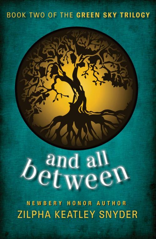 Cover of the book And All Between by Zilpha Keatley Snyder, Open Road Media