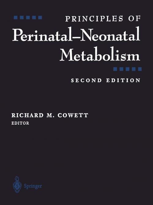 Cover of the book Principles of Perinatal-Neonatal Metabolism by , Springer New York