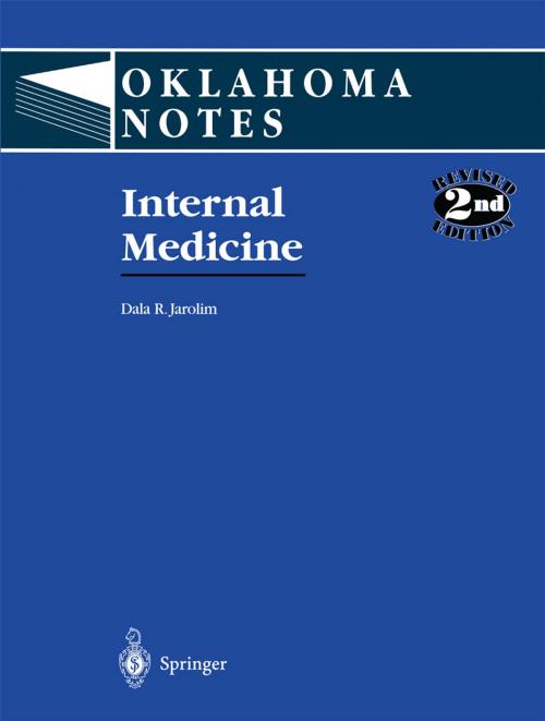 Cover of the book Internal Medicine by R.R. Claudet, Dala R. Jarolim, Springer New York