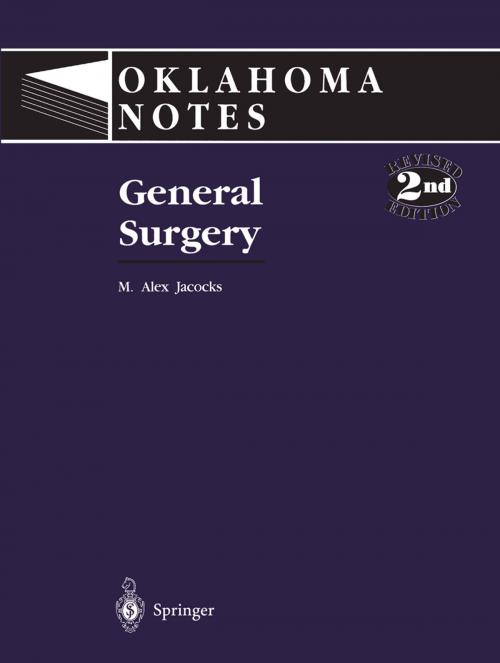 Cover of the book General Surgery by R.R. Claudet, M. Alex Jacocks, Springer New York