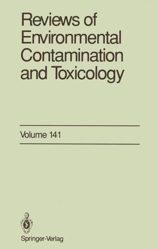Cover of the book Reviews of Environmental Contamination and Toxicology by George W. Ware, Francis A. Gunther, Springer New York