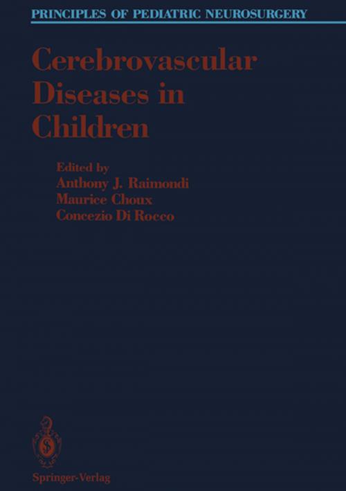 Cover of the book Cerebrovascular Diseases in Children by , Springer New York