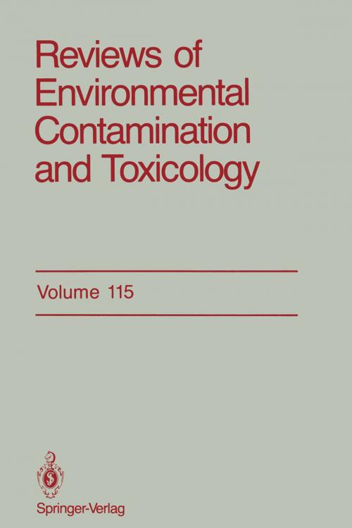 Cover of the book Reviews of Environmental Contamination and Toxicology by David M. Whitacre, Springer New York