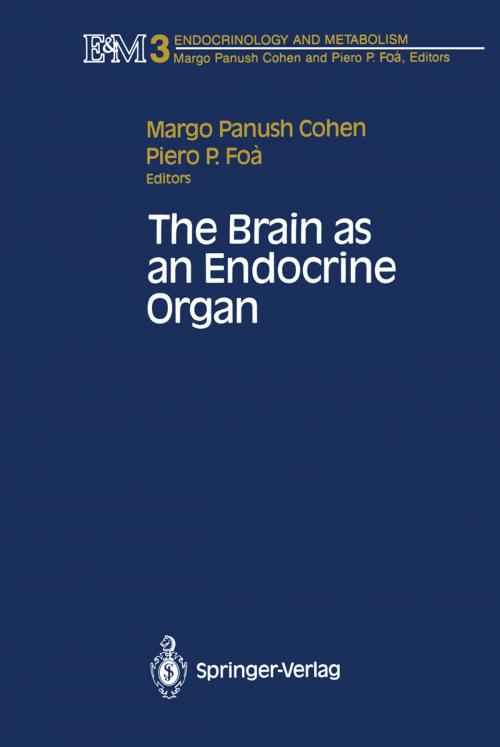 Cover of the book The Brain as an Endocrine Organ by , Springer New York