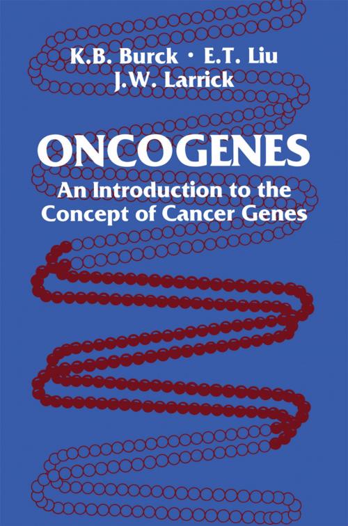 Cover of the book Oncogenes by Kathy B. Burck, Edison T. Liu, James W. Larrick, Springer New York
