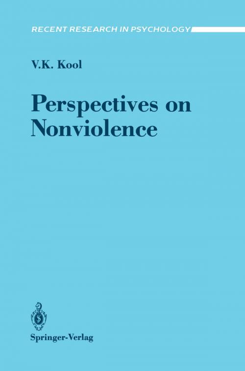 Cover of the book Perspectives on Nonviolence by , Springer New York