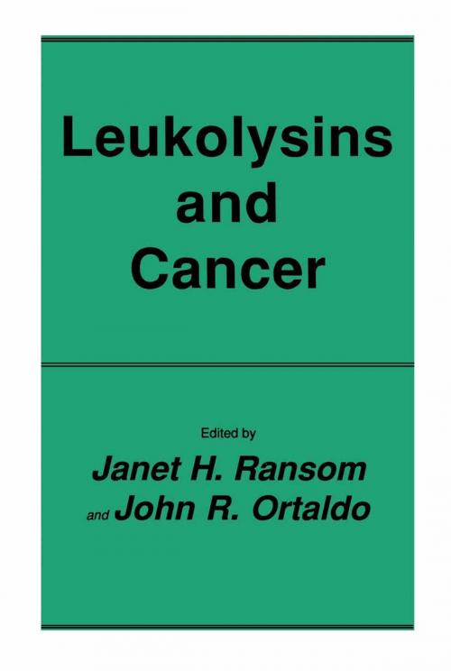 Cover of the book Leukolysins and Cancer by , Humana Press