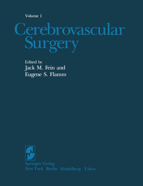 Cover of the book Cerebrovascular Surgery by , Springer New York