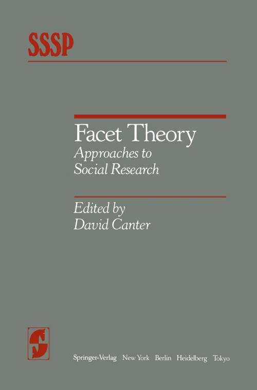 Cover of the book Facet Theory by , Springer New York