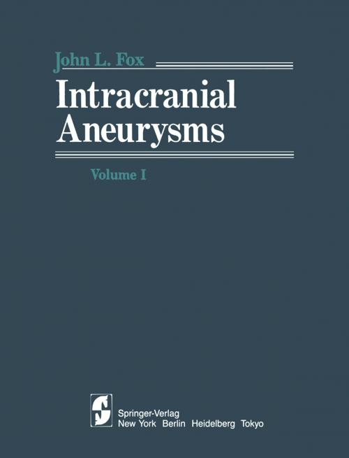 Cover of the book Intracranial Aneurysms by , Springer New York