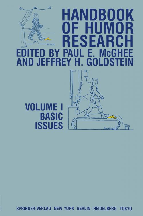 Cover of the book Handbook of Humor Research by , Springer New York