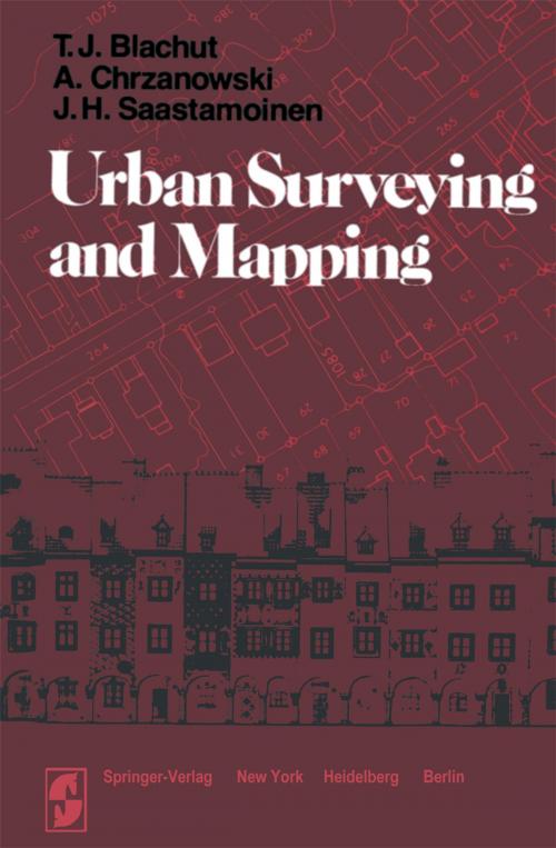 Cover of the book Urban Surveying and Mapping by J. H. Saastamoinen, T. J. Blachut, A. Chrzanowski, Springer New York
