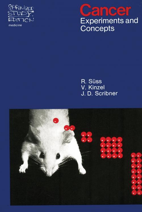 Cover of the book Cancer by Rudolf Süss, Volker Kinzel, John D. Scribner, Springer New York