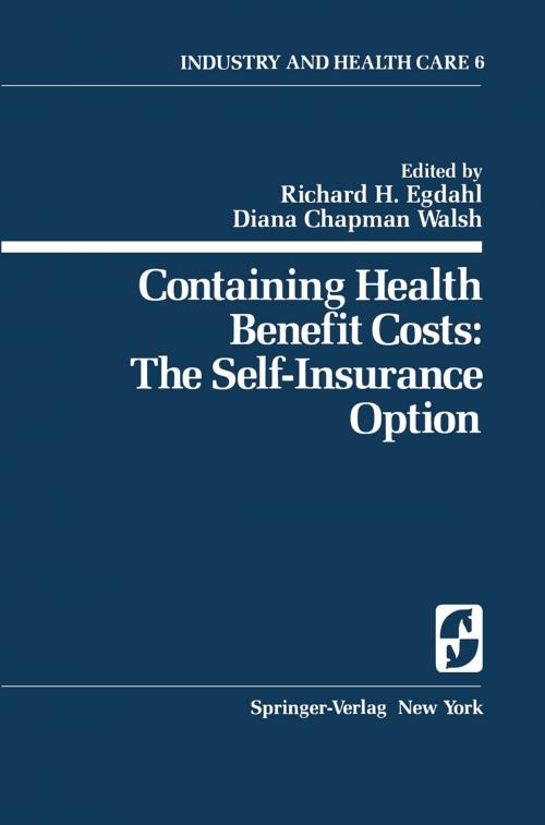 Cover of the book Containing Health Benefit Costs by W.J. Bicknell, J.H. Bleuler, J.D. Blum, S.C. Caulfield, R.H. Egdahl, G. Grant, M.J. Gulotta, D.P. Harrington, S.X. Kaplan, B. Kelch, W. Michelson, R.B. Peters, L.L. Ralson, S. Sieverts, K. Stokeld, R.W. Stone, E.J. Tilson, D.C. Walsh, D.H. Winkworth, Springer New York