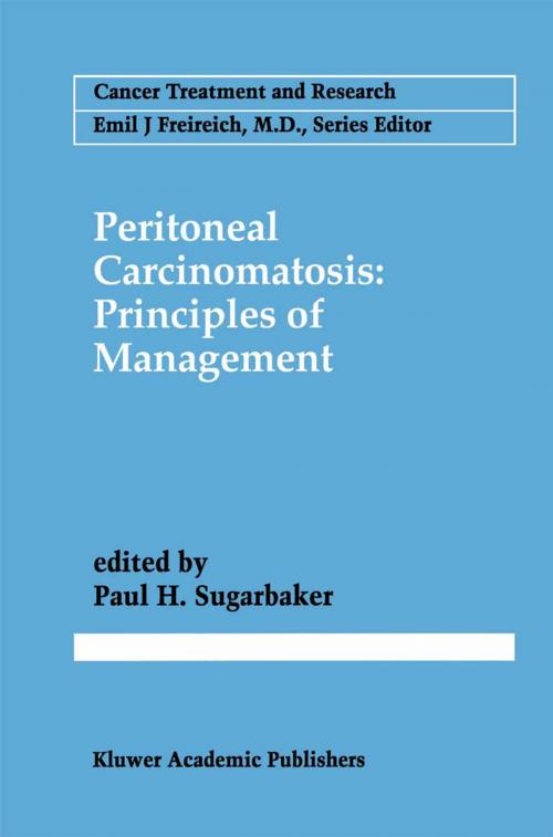 Cover of the book Peritoneal Carcinomatosis: Principles of Management by , Springer US
