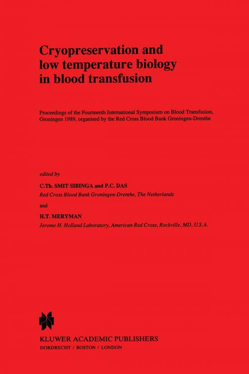 Cover of the book Cryopreservation and low temperature biology in blood transfusion by , Springer US