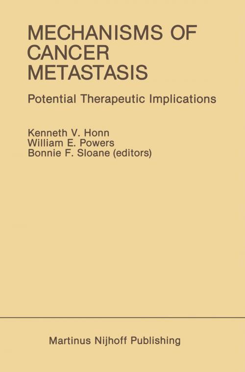 Cover of the book Mechanisms of Cancer Metastasis by , Springer US