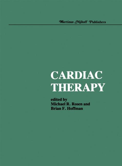 Cover of the book Cardiac therapy by , Springer US