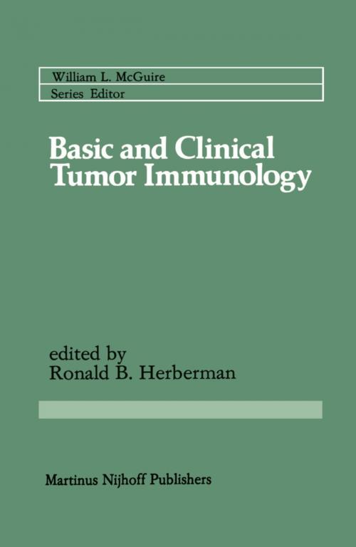 Cover of the book Basic and Clinical Tumor Immunology by , Springer US