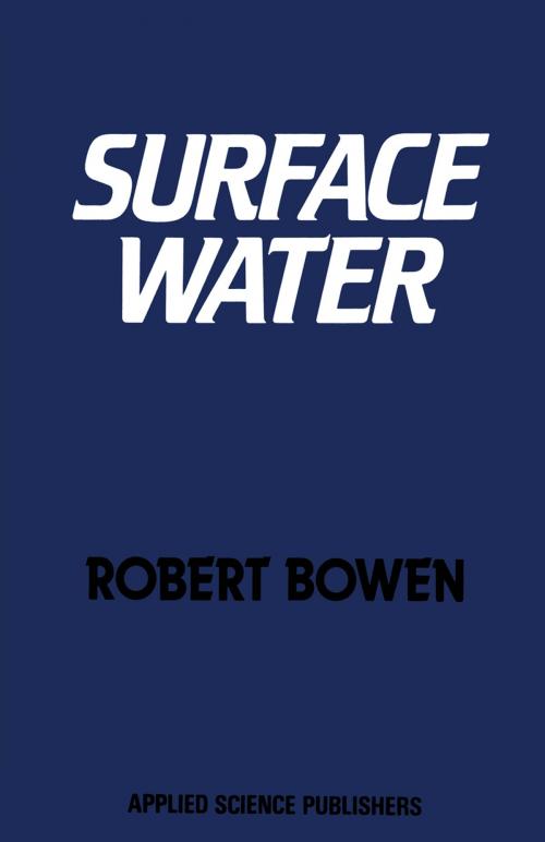 Cover of the book Surface Water by Robert. Bowen, Springer US