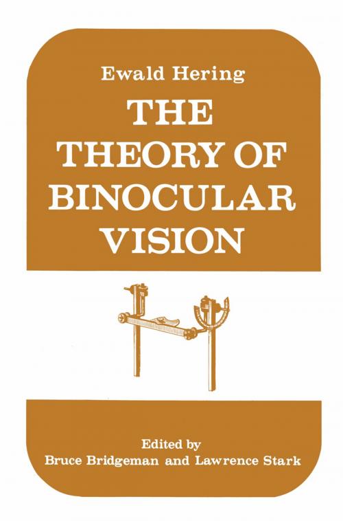 Cover of the book The Theory of Binocular Vision by Ewald Hering, Springer US