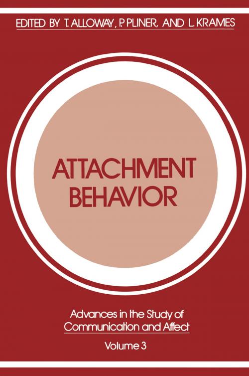 Cover of the book Attachment Behavior by , Springer US