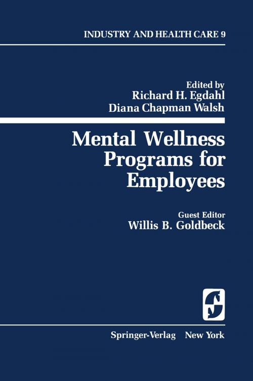 Cover of the book Mental Wellness Programs for Employees by , Springer New York