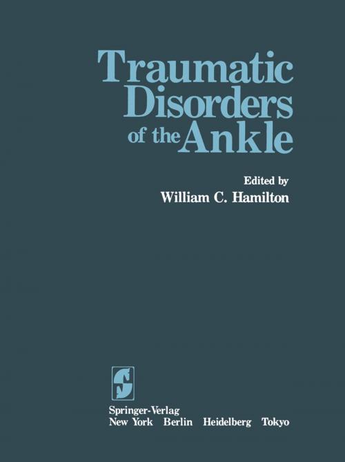 Cover of the book Traumatic Disorders of the Ankle by , Springer New York