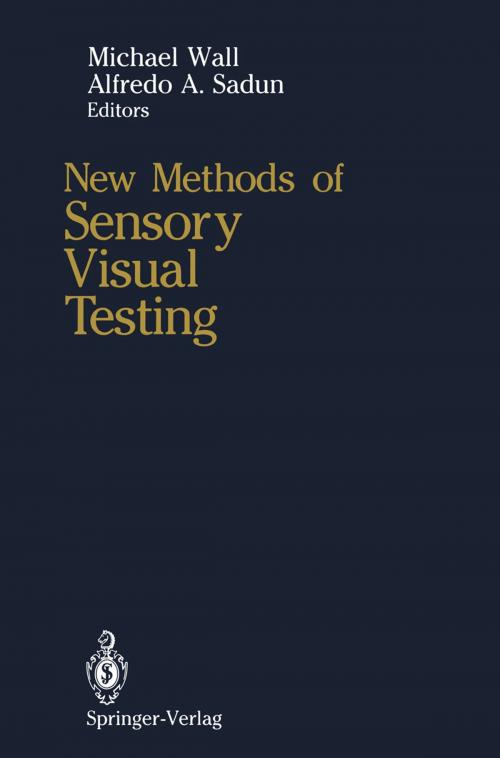 Cover of the book New Methods of Sensory Visual Testing by , Springer New York