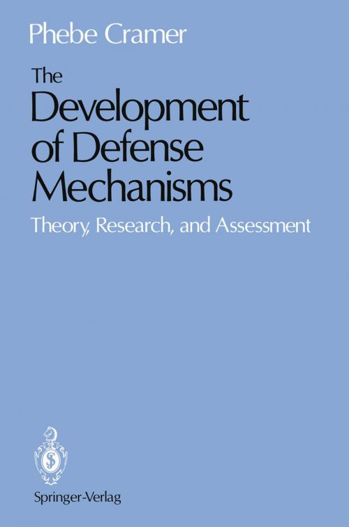 Cover of the book The Development of Defense Mechanisms by Phebe Cramer, Springer New York