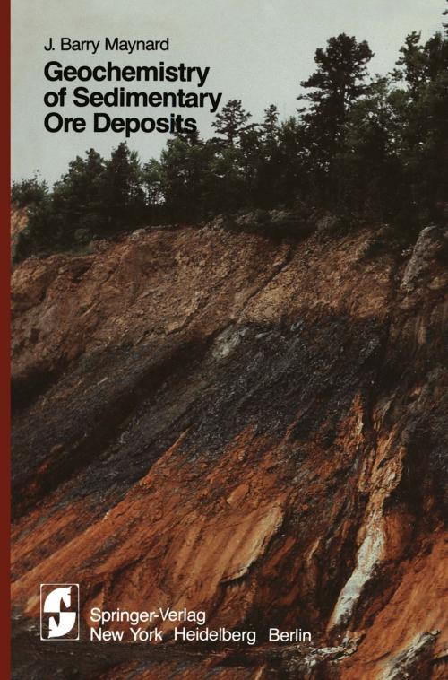 Cover of the book Geochemistry of Sedimentary Ore Deposits by J.B. Maynard, Springer New York