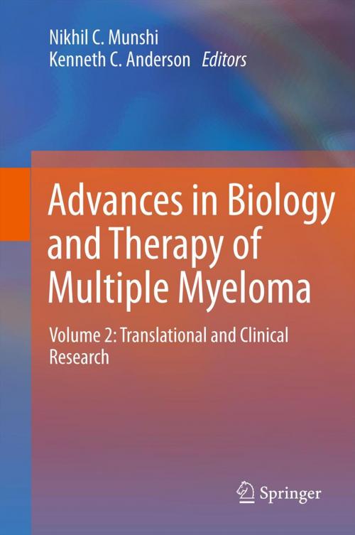 Cover of the book Advances in Biology and Therapy of Multiple Myeloma by , Springer New York