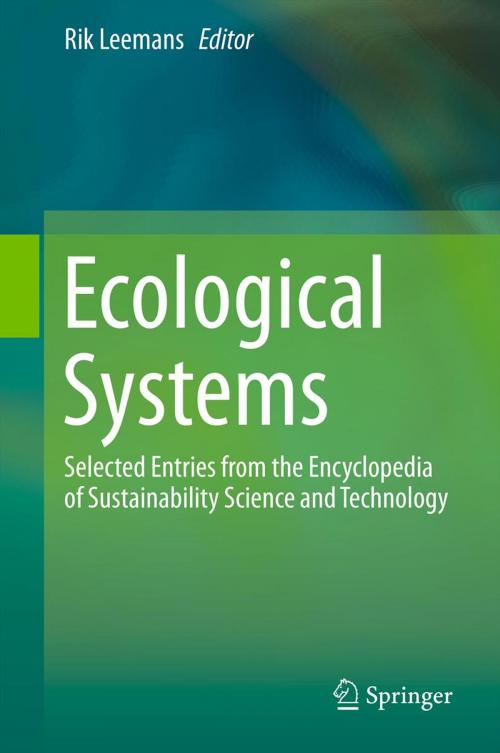 Cover of the book Ecological Systems by , Springer New York