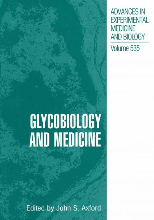 Cover of the book Glycobiology and Medicine by , Springer US