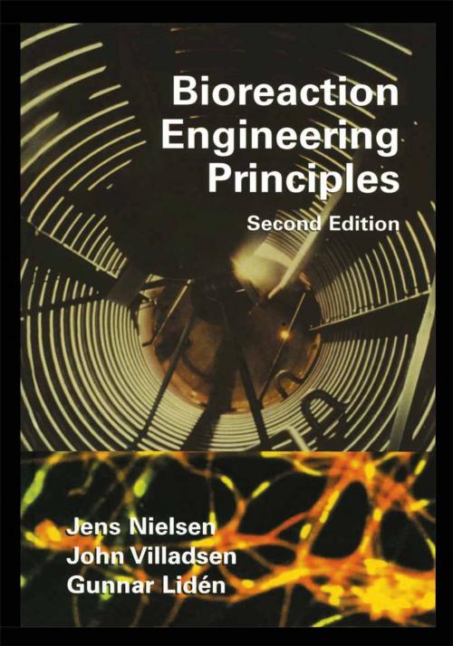 Cover of the book Bioreaction Engineering Principles by Jens Nielsen, John Villadsen, Gunnar Lidén, Springer US