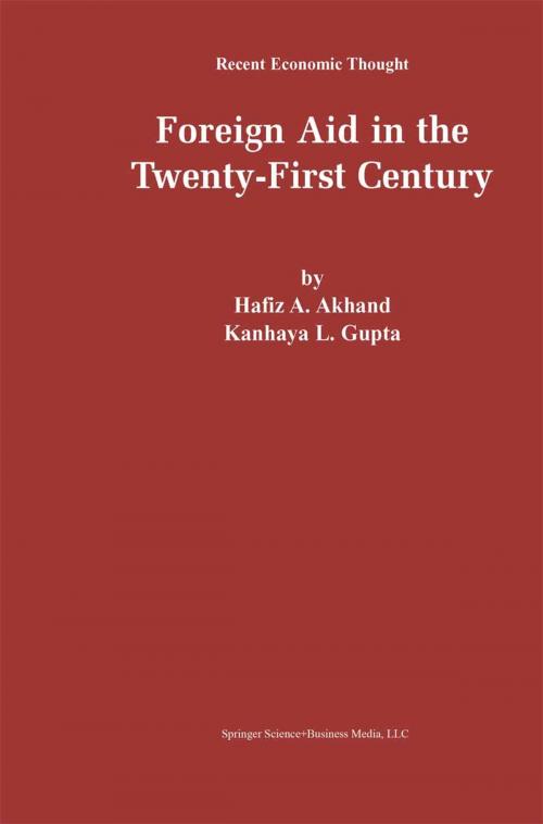 Cover of the book Foreign Aid in the Twenty-First Century by Hafiz A. Akhand, K. L. Gupta, Springer US