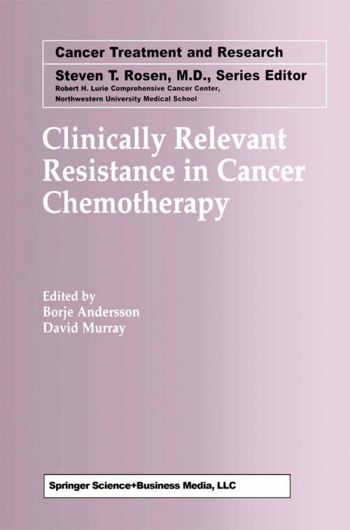 Cover of the book Clinically Relevant Resistance in Cancer Chemotherapy by , Springer US
