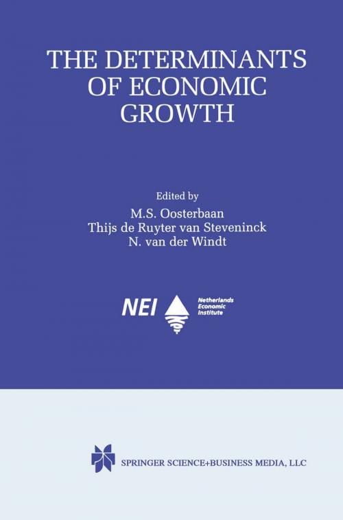 Cover of the book The Determinants of Economic Growth by , Springer US