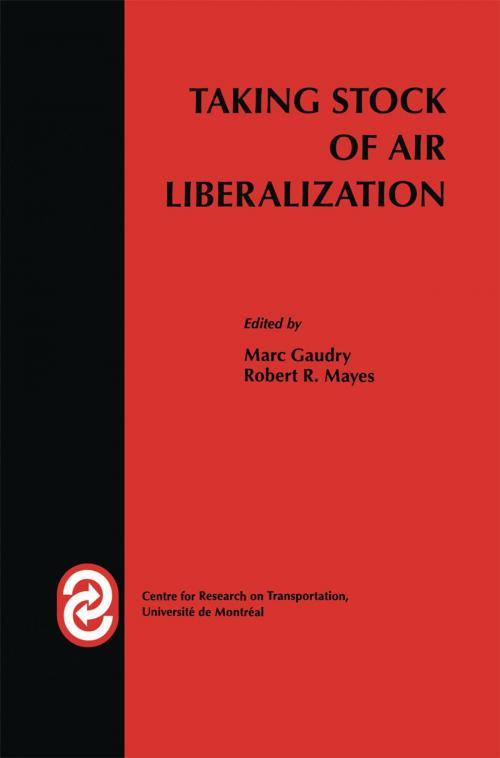 Cover of the book Taking Stock of Air Liberalization by , Springer US