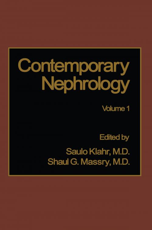 Cover of the book Contemporary Nephrology by Saulo Klahr, Shaul G. Massry, Springer US