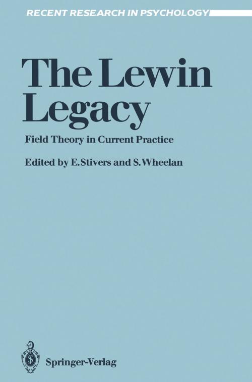 Cover of the book The Lewin Legacy by , Springer New York