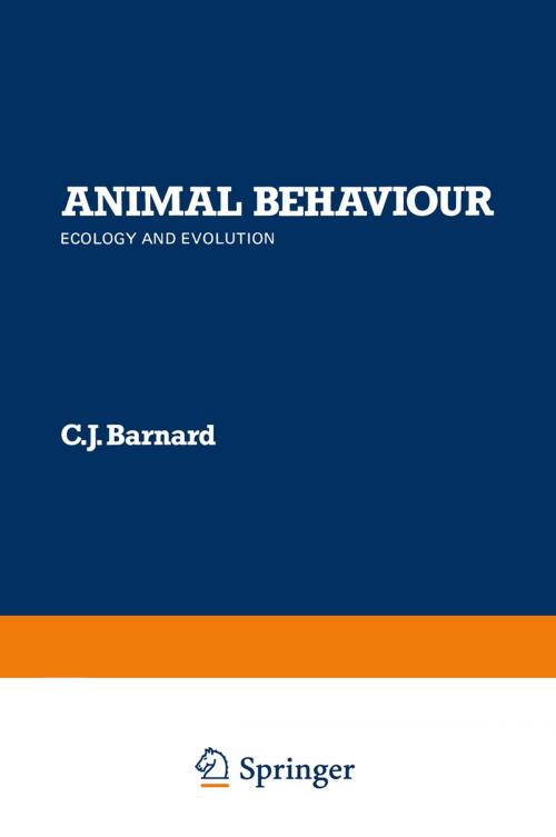 Cover of the book Animal Behaviour by C. J. Barnard, Springer US